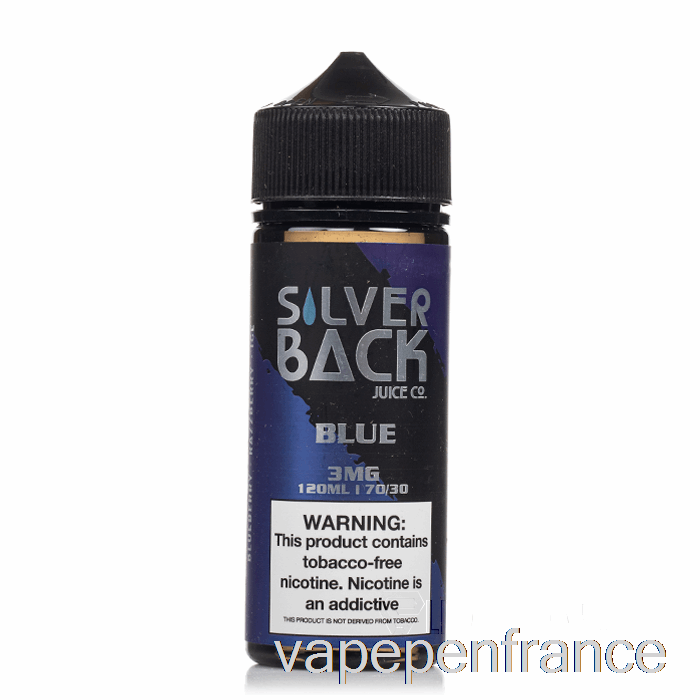 Bleu - Silverback Juice Co. - Stylo Vape 120 Ml 0 Mg